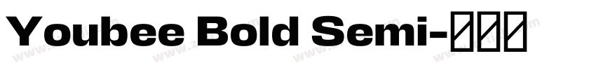 Youbee Bold Semi字体转换 Youbee Bold Semi字体转换